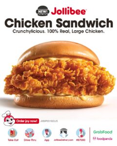 Jollibee Chicken Sandwich Menu