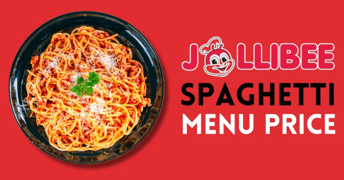 Jollibee Jolly Spaghetti Menu