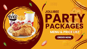 jollibee party packages Menu & Price