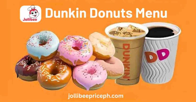 Dunkin Donut Jollibee